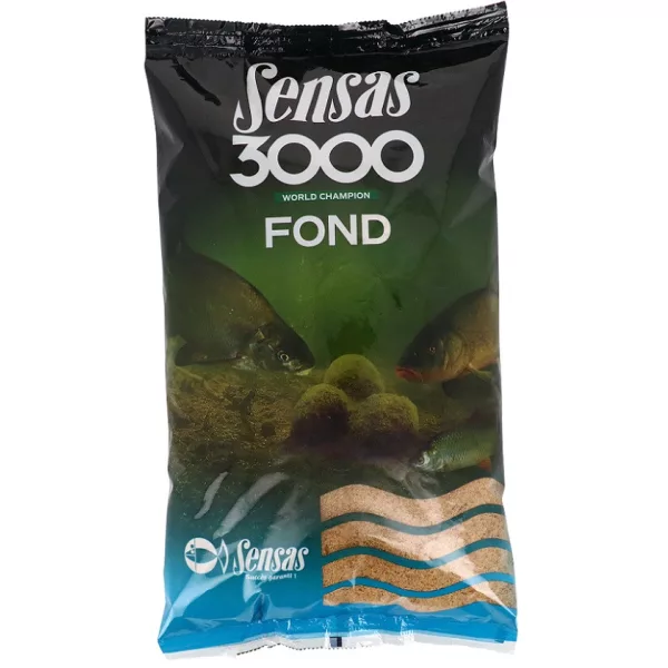 Sensas 3000 Zanęta na Dno Ciężka Mieszanka Rzeczna 1kg