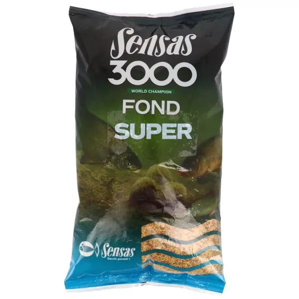Sensas 3000 Super Fond Szuper Nehéz Keverék Etetőanyag 1kg