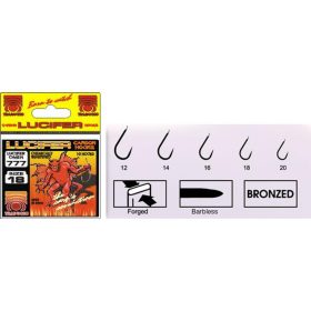   Trabucco Lucifer 777 Bronze 18 Hak z łopatką, bezzadziorowy 10szt