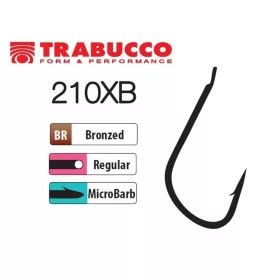 Trabucco XPS 210XB 16 Lapkás, Szakállas Horog 25db