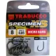 Trabucco XS Specimen 14 Hook z oczkiem, z zadziorem 15 sztuk