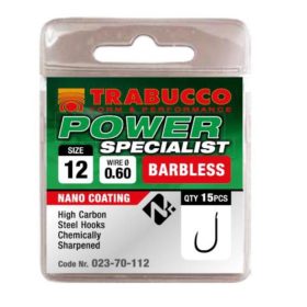   Trabucco Power Specialist 16 Hak płaskonosowy, bezzadziorowy 15 szt.