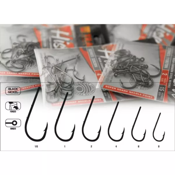 Trabucco Hisashi 11014 06 Haczyk na drapieżniki 15szt.