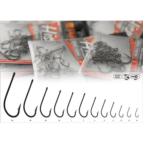 Trabucco Hisashi 11011 04 Haczyk na ryby drapieżne 15szt