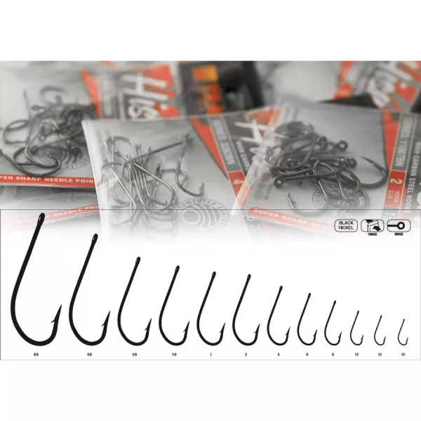 Trabucco Hisashi 11011 06 Haczyk na ryby drapieżne 15szt