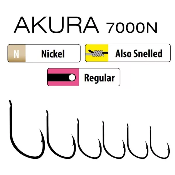 Trabucco Akura 7000 12 Płytkowy, Zadziorowy Haczyk 15szt.