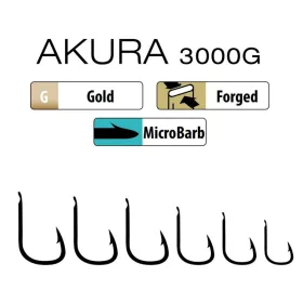   Trabucco Akura 3000G 12 Haczyk z łopatką, z zadziorem 15szt.
