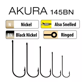 Trabucco Akura 145 BN 02 Haczyk na drapieżniki 15 szt.