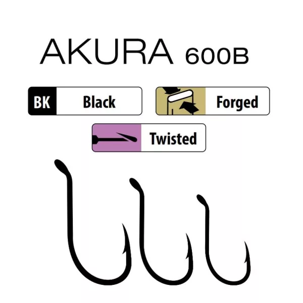 Trabucco Akura Siluro 600B 06/0 Haczyk na drapieżniki 5 szt.