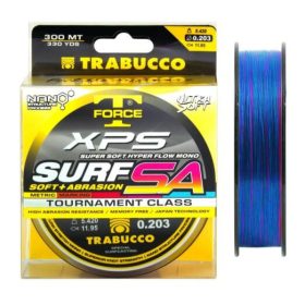   Trabucco T-Force XPS Surf Soft+Abrasion Mark System 300m 0,30mm Żyłka Monofilowa