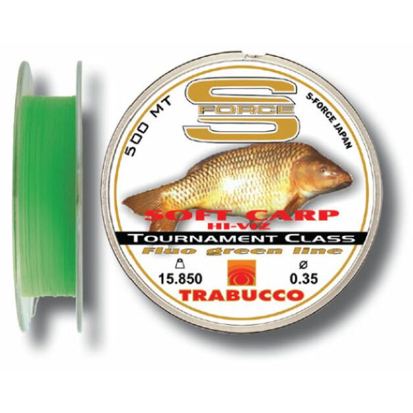 Trabucco S-Force Soft Carp HV 500m 0,35mm Monofilamentowa Żyłka główna