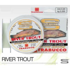   Trabucco S-Force Spin-River Trout 150m 0,25mm Monofilamentowa Żyłka główna