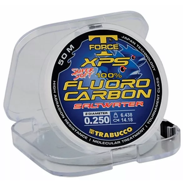 Trabucco T-Force XPS Fluorocarbon Saltwater 2013 25m 0,60mm Żyłka Monofilowa Przyponowa