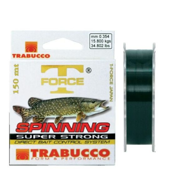 Trabucco T-Force Spin-Pike 150m 0,20mm Żyłka Monofilamentowa