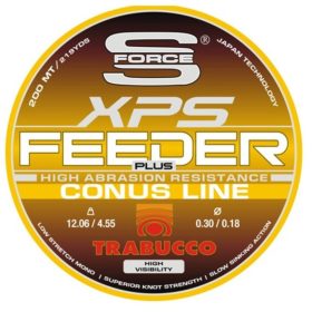   Trabucco S-Force Feeder Plus Conus 200m 0,35-0,25mm Monofilamentowa Żyłka Główna