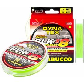  Trabucco Dyna-Tex SLK X8 SS 150m 0,165mm Limonkowa Zieleń Plecionka Główna