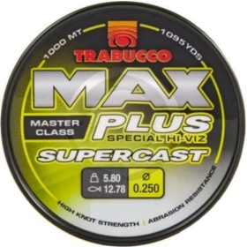   Trabucco Max Plus Linia Supercast 300m 0,20mm Żyłka Monofilamentowa Główna
