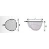 Trabucco XDS Easy Scoop Mono 6x6mm 50x40x40 Siatka Podbieraka z Żyłki Monofilowej