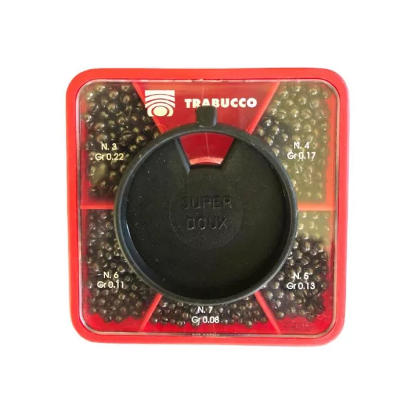 Trabucco GNT Match Zestaw ołowiu śrutowego S-Large Kwadratowy 07-03 - 0,08-0,22gr