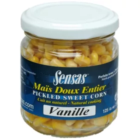   Sensas Kukurydza w Słoiku o Smaku Waniliowym do Zanęcania 212ml