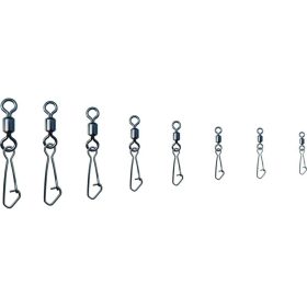 Trabucco Görgős horgas 08 Forgókapocs 12db