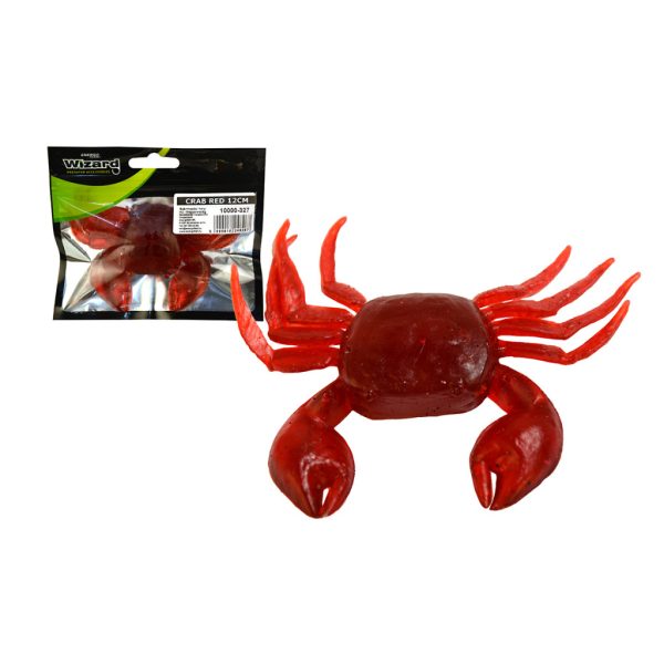 Wizard Crab Czerwony 12cm Imitacja Raka