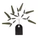Trabucco Feeder Ready Heli-Kit Zestaw Feederowy 6szt