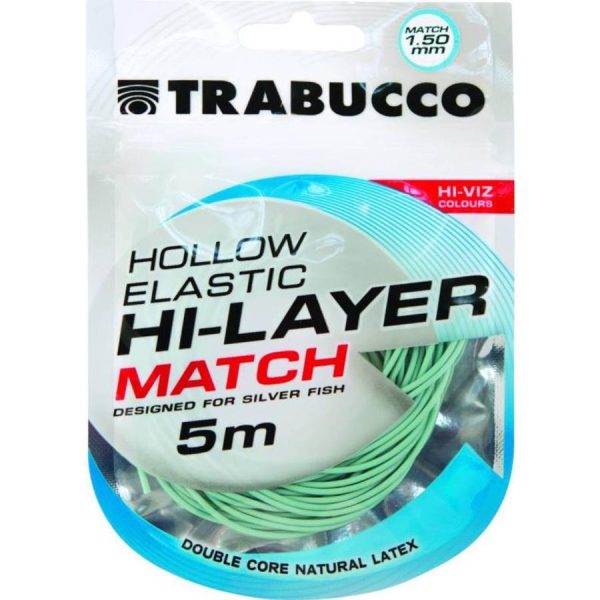 Trabucco Hi-Layer Hollow Elastic Match Guma do bata 1,5mm 5m