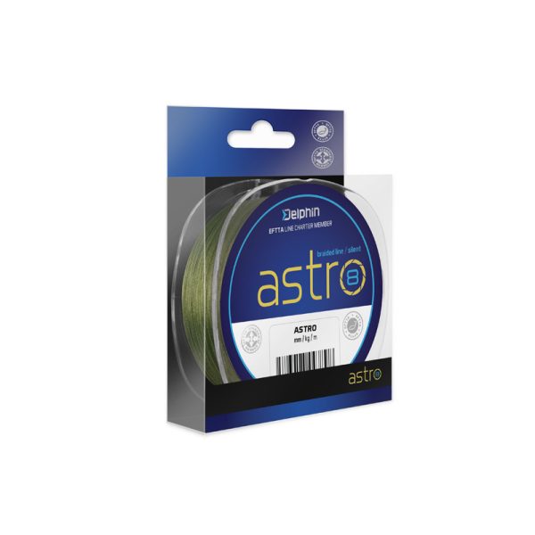 Delphin ASTRO 8 zielony 1300m 0,15mm 20,9lbs