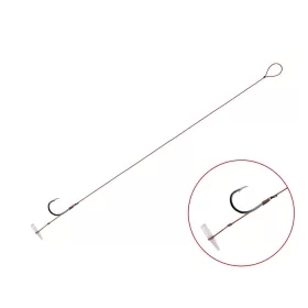   Feeder Związany haczyk Delphin Proxi 8 Quickstop / 6szt 8cm #8