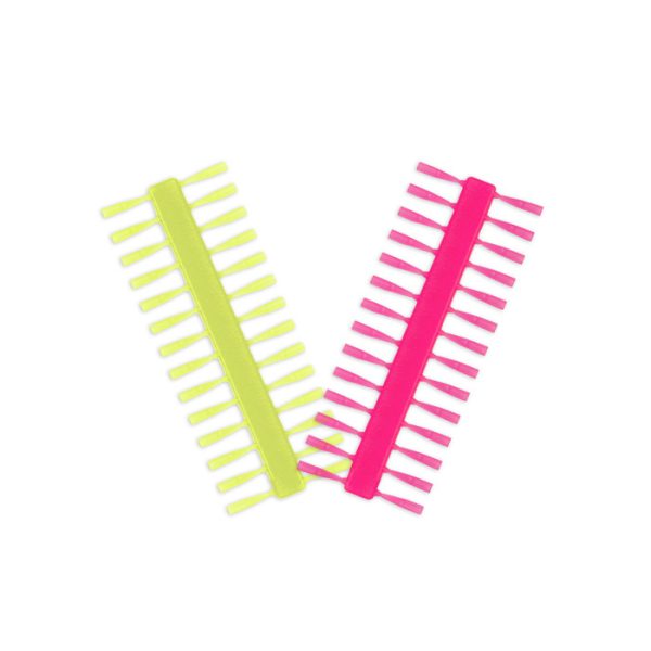 Delphin Q-Stop Stoper Żółto-Różowy 7mm