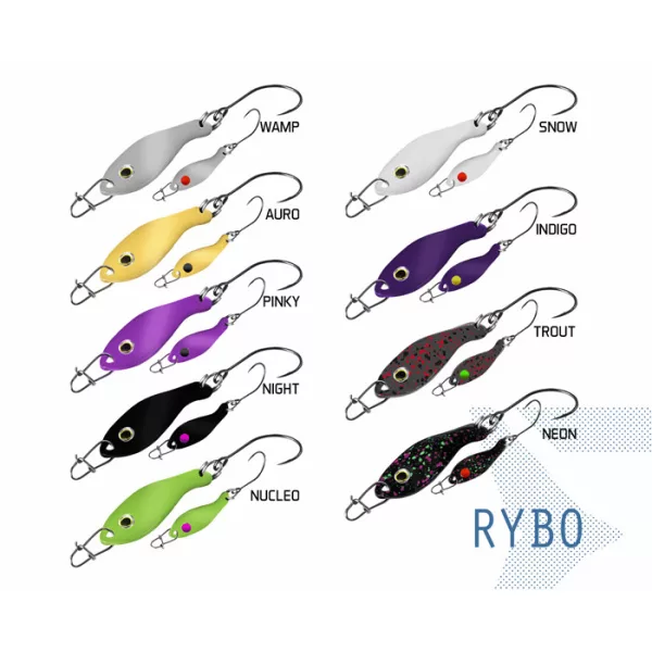 Delphin Rybo WAMP #8 - 0,5gr - Błystka - Rozmiar haczyka #8