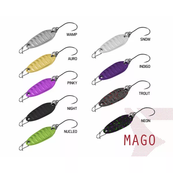 Delphin Mago NUCLEO #8 - 2gr - Błystka - Rozmiar haczyka #8