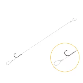 Feeder Związany haczyk Delphin FLR Loop / 6szt 8cm #6 SM