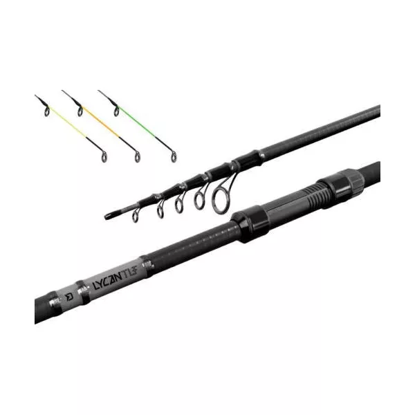 Delphin LYCAN Wędka Telefeeder +3 szczytówki 
390cm/100g