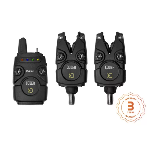 Delphin CODER Elektroniczny zestaw sygnalizatorów brań 2+1