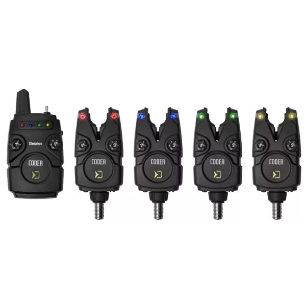 Delphin CODER Elektroniczny zestaw sygnalizatorów brań 4+1