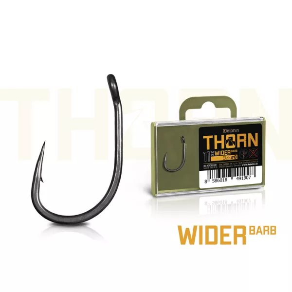 Delphin THORN Wider rozmiar 6, z oczkiem, z zadziorem