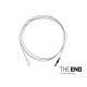 Przypon Delphin THE END FLRcarbon Leader / 1 szt. 100 cm / 30lbs