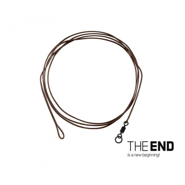 Przypon Delphin THE END Aramid Leader / 1 szt. 80 cm / 60lbs