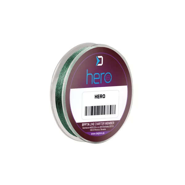Delphin HERO 8 0,14mm Plecionka zielona