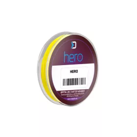 Delphin HERO 8 0,12mm Plecionka Fluo żółta