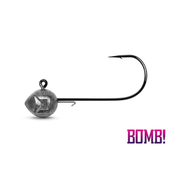 Delphin Bomb! 8/0 12gr Główka Jigowa z Uchwytem 5szt.