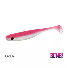   Delphin BOMB! Gumowa rybka Rippa - Candy 5 szt. Gumowa przynęta 5cm