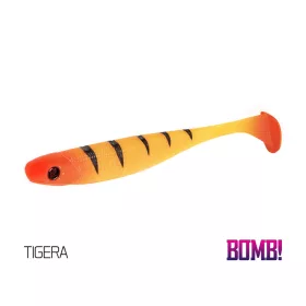   Delphin BOMB! Gumowa rybka Rippa - Tigera 5 szt. Gumowa przynęta 5cm