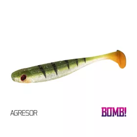   Delphin BOMB! Gumowa rybka Rippa - Agresor 5 szt. Gumowa przynęta 5cm