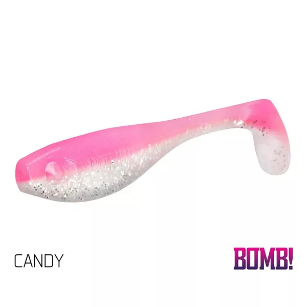 Delphin BOMB! Gumowa ryba Fatty - Candy 5 szt. Gumowa przynęta 12cm