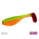 Delphin BOMB! Gumowa ryba Fatty - Disco 5 szt. Gumowa przynęta 12cm