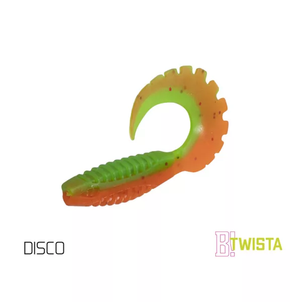 Gumowa rybka Delphin TWISTA UVs / 5szt 8cm/DISCO