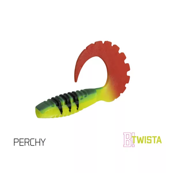 Gumowa rybka Delphin TWISTA UVs / 5szt 10cm/PERCHY
